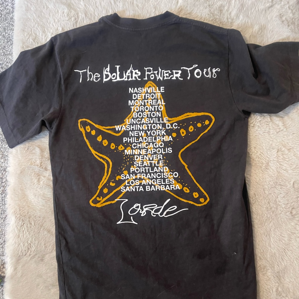 Lorde Solar Power Concert T-shirt - Picture 2 of 2